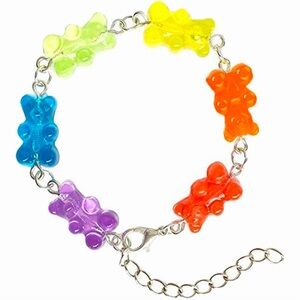 🔴 Colorful Gummy Bear Bracelet